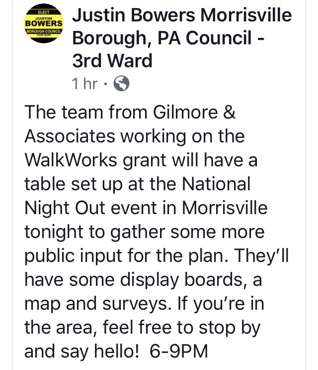 #morrisvillepa #NationalNightOut2019