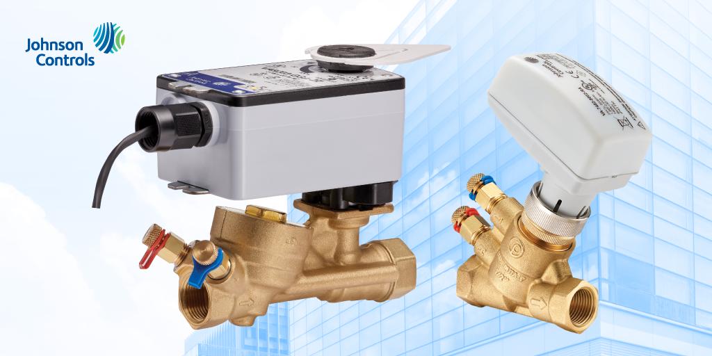 johnsoncontrols's tweet photo. Increase occupant comfort and #HVAC system efficiency with new VP140 pressure independent control valves. See how this series delivers stable flow even when pressure fluctuates: https://t.co/HtVpSLerLn https://t.co/GTfDtRLaRe