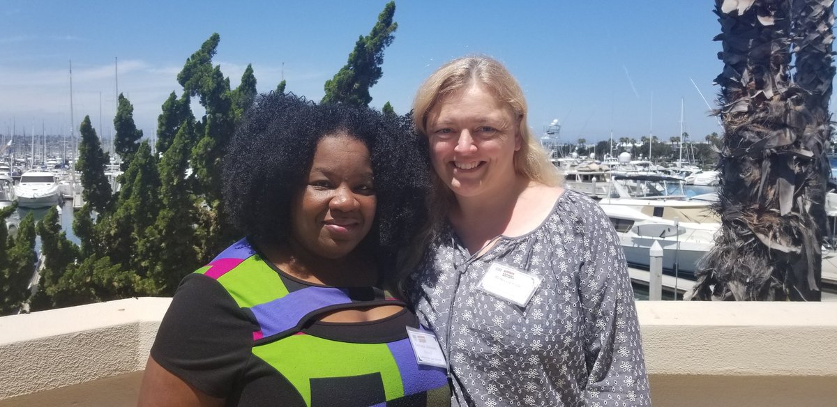ScienceNaction's tweet photo. My co- conspirator in our task of creating JUST schools! #lead4js #NEA #GCAE #GCS @NEAToday @gcae4me @PhoenixElon99 https://t.co/5WvT8oMKfJ