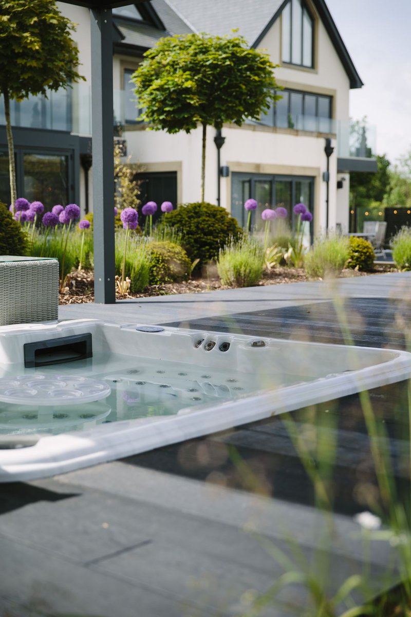 The outdoor spa area has become a popular request for our clients.  It’s therapeutic benefits can be enjoyed year round if properly integrated into garden.  Relax!!!

#warnesmcgarr #outdoorspa #gardendesign #designandbuild #landscapedesign #luxuryliving #cheshire #lancashire