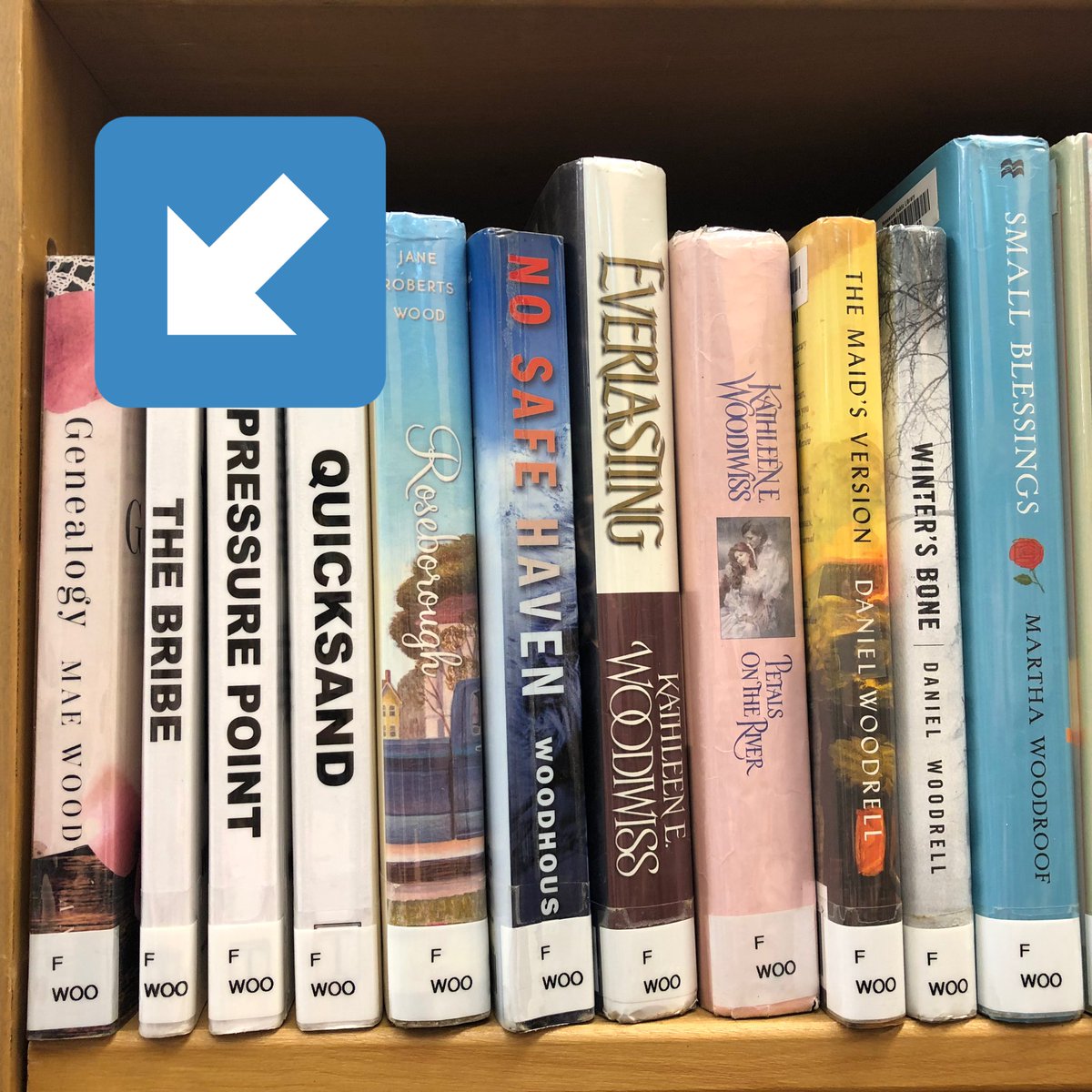 maewoodwrites's tweet photo. One of my books on a library shelf!

#library #LifeGoals #librarynerd #ilovelibraries #librariansrock #librariesmatter #librarylove #shelfie #libraryshelf #thestacks #booknerd https://t.co/7ds60hU0Il