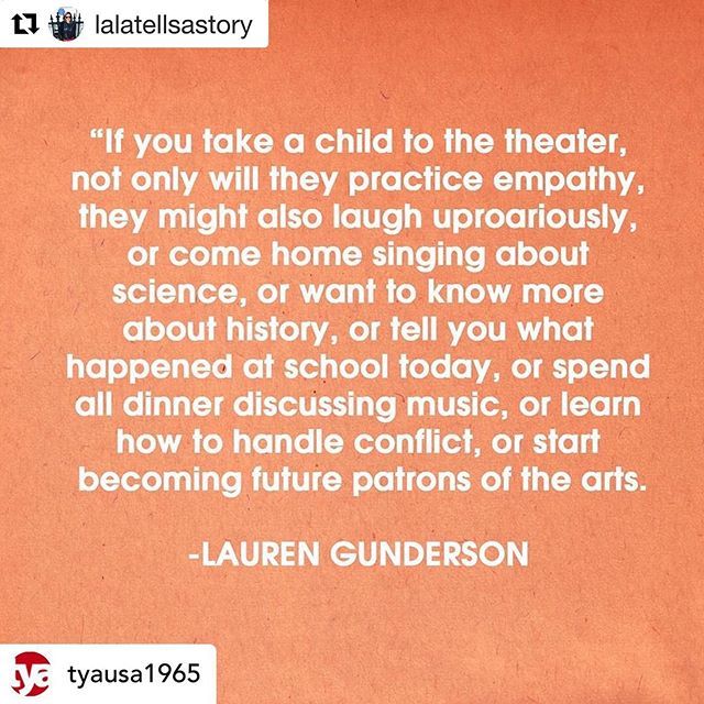 thestudionw's tweet image. We love @lalatellsastory 👏 Theatre can lead to so many different interests, hobbies, joys and stories. When was the last time you went to the theater? What plays are you reading? Let us know!! ✨ #actingforkidsandteens .
.
.
#actingforkids #actorslife… ift.tt/2KiBgl2