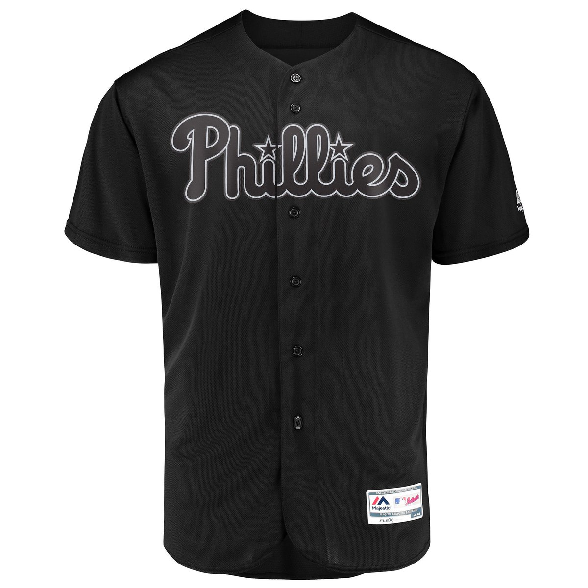 black phillies jersey