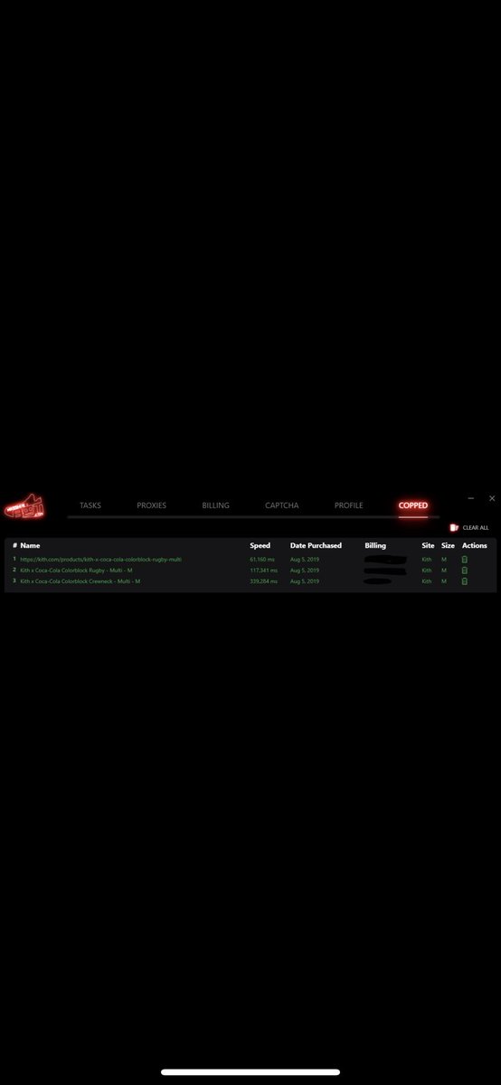Salvatore (@shopifyus) on Twitter photo pretty good day yesterday
Bot: @NikeShoeBot <a href="/soleaio/">Sole AIO</a>
Proxies: <a href="/SurgeProxies/">Surge Proxies</a> <a href="/PulseProxies/">Pulse Proxies</a>
Group: <a href="/AMNotify/">AMNotify</a> pretty good day yesterday
Bot: @NikeShoeBot <a href="/soleaio/">Sole AIO</a>
Proxies: <a href="/SurgeProxies/">Surge Proxies</a> <a href="/PulseProxies/">Pulse Proxies</a>
Group: <a href="/AMNotify/">AMNotify</a>