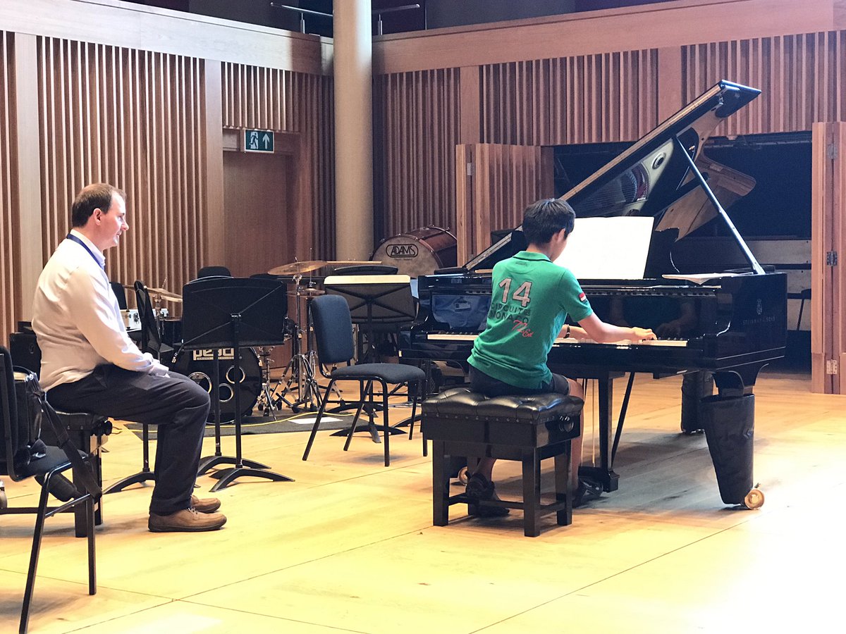 MusicAtWells's tweet photo. Week 2 - Summer school in full swing #jazzcourse #pianocourse #stringcourse #80musicians #musicandmore https://t.co/Golvy0iByi