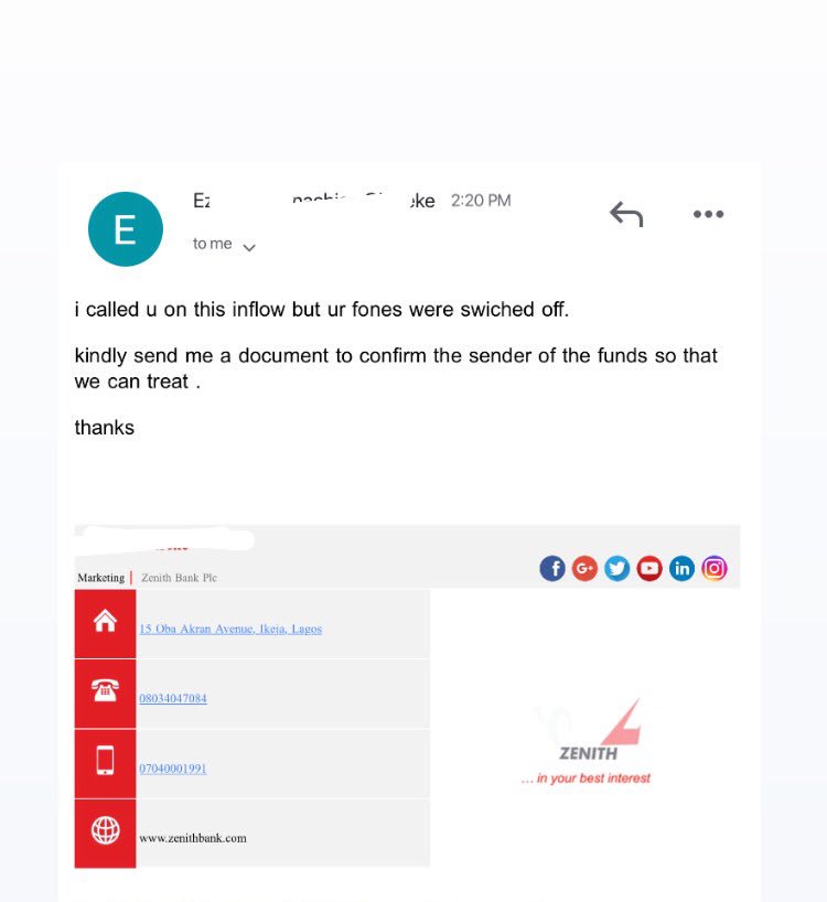 AmTigerr's tweet photo. A screenshot of a correspondence from my account officer at @ZenithBank . Is this a new way of communicating ? I’m confused. What language is this? #zenith #zenithbank https://t.co/U9xDuMnUWZ