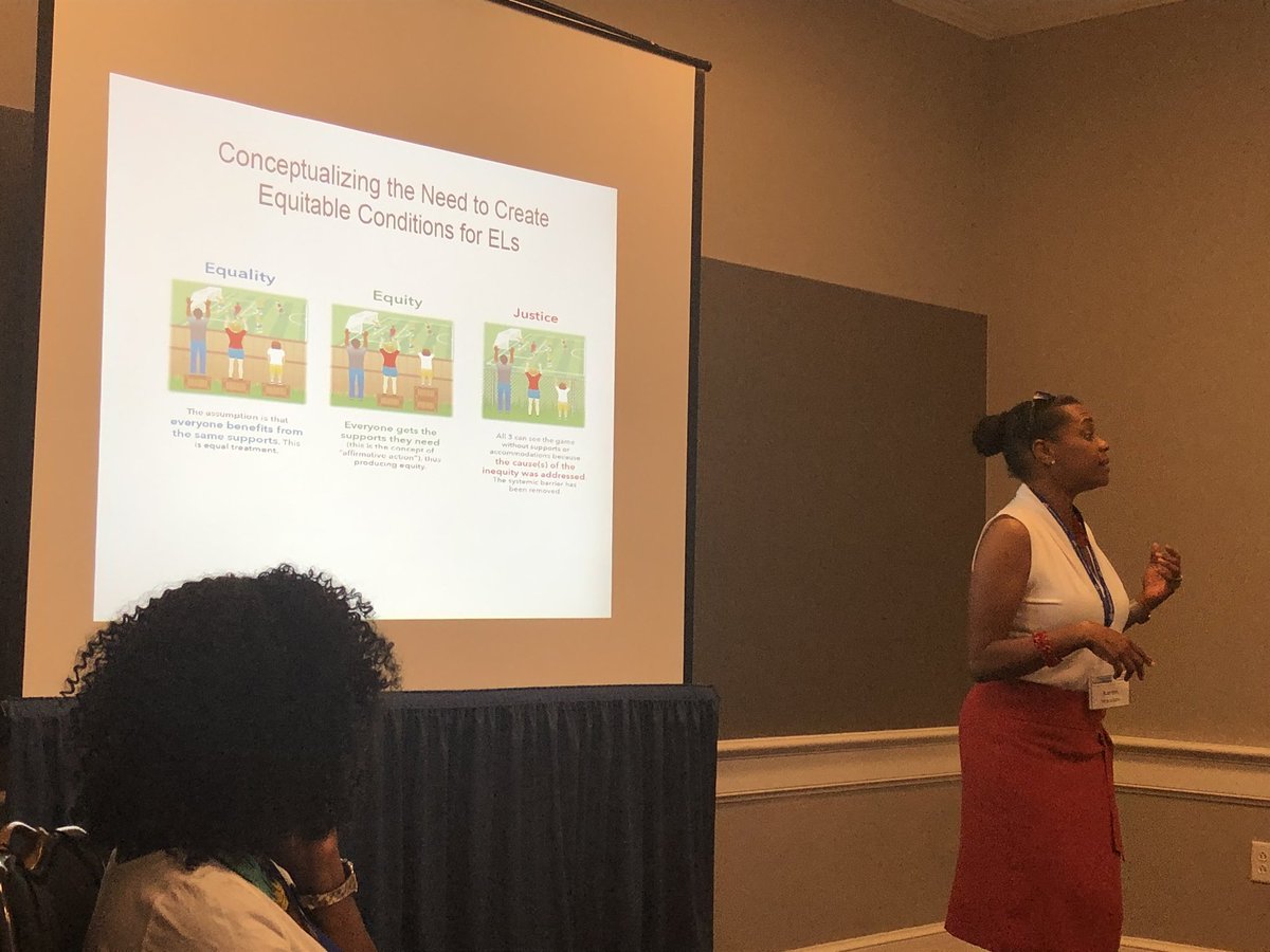 AndreaTM113's tweet photo. Learning how Admin at MHMJ Elementary are leading the shift to EQUITABLE planning &amp; instruction for ELLs. #NAPLC2019 @PGCPS @PGCPSLeadership @kenmoormiddle #PGCPSProud https://t.co/jjHGE2o3ft