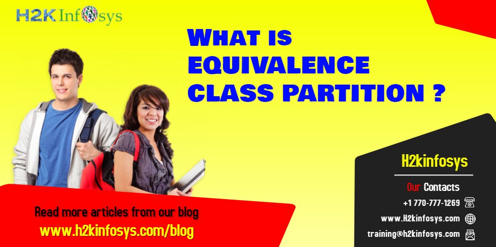 h2kinfosys's tweet image. What is Equivalence Class Partition?
Click below link to read full article
h2kinfosys.com/blog/equivalen…
Interested in course? Register for DEMO class
Call: 770-777-1269
training@h2kinfosys.com
#Equivalenceclasspartition #Equivalencepartitioning #ecp #Equivalencepartitionbyh2kinfosys