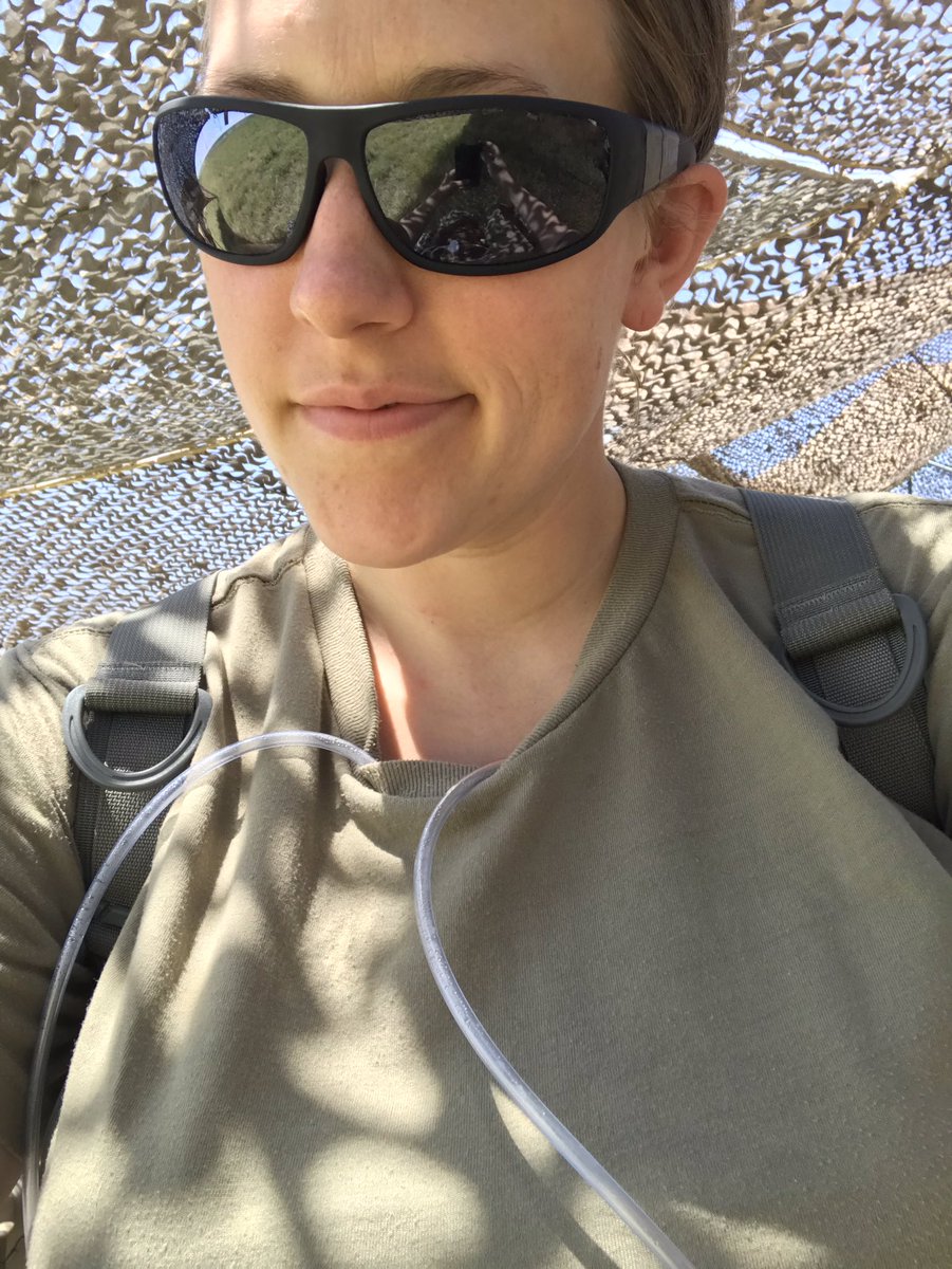 VanMamaThree's tweet photo. @Freemie Sometimes your army unit is in the field, but you still need to pump. #WorldBreastfeedingWeek #momlife https://t.co/7KnlinHyTP