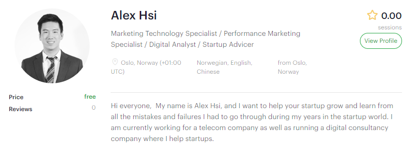 GrowthMentorHQ's tweet photo. "I help startups with business modelling, writing business plans, defining product/market fit, developing MVPs / prototypes and helping them to achieve their first customers through digital marketing, growth hacking or word-of-mouth." @HsiAlex https://t.co/bxWTAovuYI #PPCAdvice https://t.co/H7r1FvTTb9