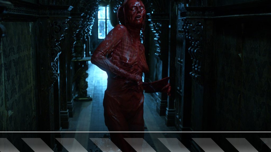 <a href="/ScaryStoriesMov/">Scary Stories to Tell in the Dark</a> @Filmtroll <a href="/RealGDT/">Guillermo del Toro</a> Talk about red spots. SCARY STORIES TO TELL IN THE DARK hits theaters this week! 

We are prepping by watching our favorite <a href="/RealGDT/">Guillermo del Toro</a> movies like CRIMSON PEAK. Is this your fav Loki movie? #ScaryStoriesMovie