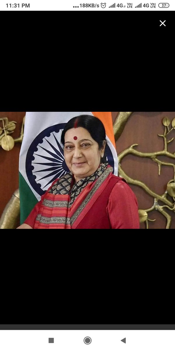 MSGoo4's tweet photo. Today Indian Politics lost THE
Great Leader..
Great Politician...
Great Minister..
Great Spokesperson....
Great Opposition leader... 
A Great Lady &amp; MP...

Rest In Peaces #sushma Ji 😔😣💐💐

Greatest Lost to #BJP &amp; #India https://t.co/kl2Hh29NwB