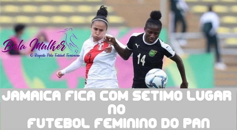 bolamulher's tweet photo. #Jamaica fica com #setimo lugar no #futebolfeminino do #Pan ! 

Após vence as donas da casa pelo placar de 1 x 0 . As #ReggaeGirlz ficaram com o sétimo lugar nos jogos #PanamericanosLima2019 . O gol da partida foi marcador por Mireya Grey. https://t.co/sM9ganltiV