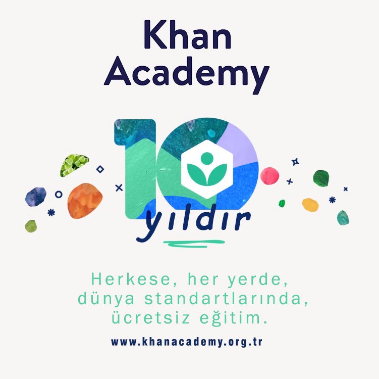 Alp_Koksal's tweet photo. 🎉 Khan Academy 10 yaşında! 🎉 10 yılda:
🎓 2 milyar ders
👩🏾🏫 2 milyon öğretmen
👨🏻🎓 100 milyon öğrenci
💬 40 dil
🌍 190 ülke
10 bin eğitim videosu 🔬🔢🎨
✨Eğitimde fırsat eşitliği için çıktığımız bu yolda katkı sunan tüm gönüllülerimize teşekkürler!✨ #khan10yaşında #10yearsofkhan https://t.co/lqI1S2CyMI