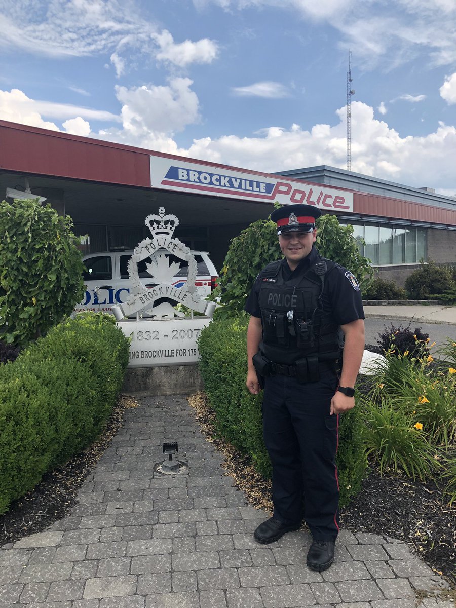 CstApril's tweet image. Would like to introduce Cst Cam Young to the force. He started as a Special Constable and just had his second day as a sworn uniform member with @BPS_News. Welcome aboard Cam!!