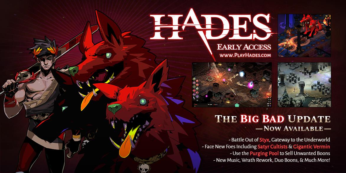 Hades: Now Out of Early Access!