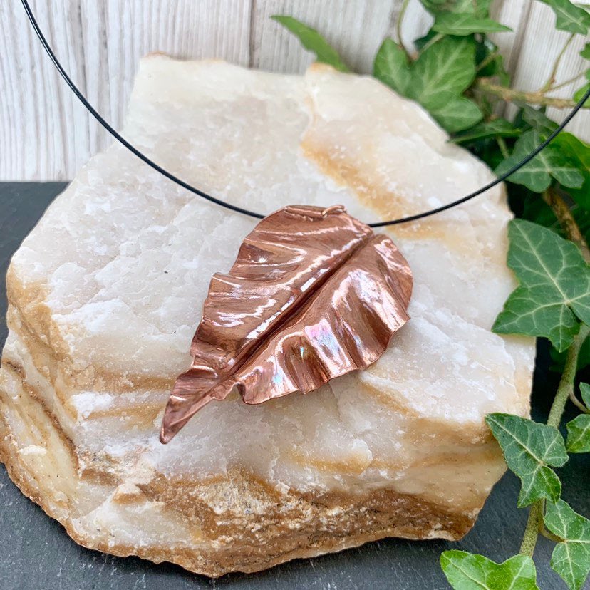 Check out this unique copper leaf necklace. Made from recycled copper pipe. 
 #etsy #necklace #leafjewellery #leafnecklace #leaf #copperpendant #coppernecklace etsy.me/2Tco7fX