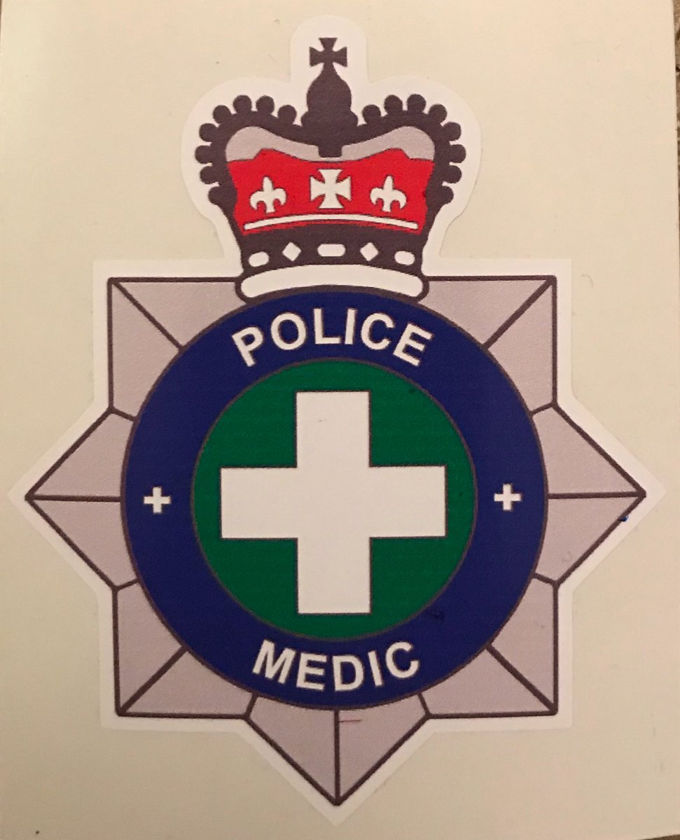 PoliceMedics's tweet photo. Coming soon to @BRMTraffPol’s #PoliceMedic merchandise page - vinyl stickers!  Keep your eyes on https://t.co/xpu2UPHkpF for them appearing soon! https://t.co/VX6HBeYNHO