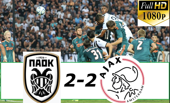 TwitchReaction's tweet photo. PAOK vs Ajax 2-2 All Goals &amp; Highlights 06/08/2019 HD
Check out the video down below!!
https://t.co/kyDPIJqRRI
https://t.co/kyDPIJqRRI

#Ajax #PAOKAjax #paok #huntelaar #ChampionsLeague #Amsterdam #Greece #football #ziyech #matos #Thessaloniki https://t.co/hSakrFAs5r