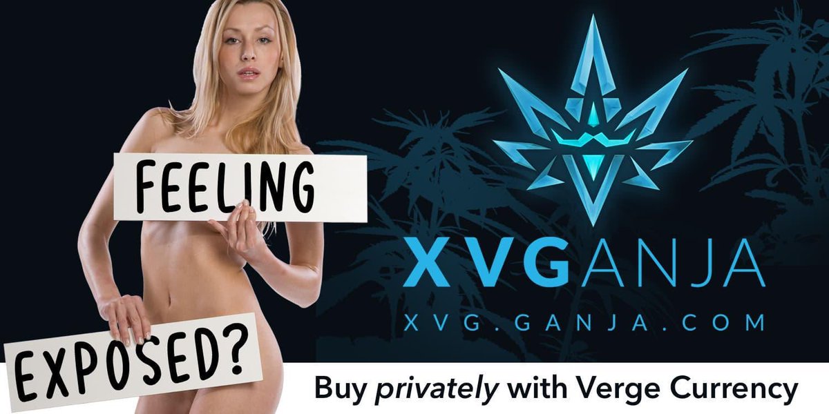 We are excited to report we've entered into a joint venture with <a href="/ganjadotcom/">Ganja.com</a>. 

As #marijuana is increasingly legalized #worldwide, <a href="/ganjadotcom/">Ganja.com</a> recognizes the value of #cryptocurrencies and has chosen to offer a 20% discount when you pay with #Verge.

xvg.ganja.com