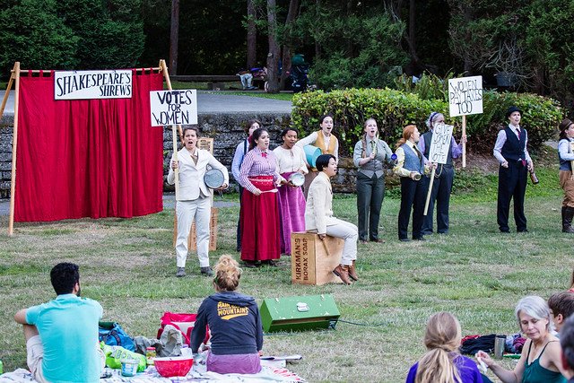 Green_Stage's tweet photo. Four shows today at 3pm: Henry IV, part 2 at Discovery Park (chat with the cast after), Taming of the Shrew at Lincoln Park, BYB double feature at Delridge Playfield https://t.co/vm4tDp2ngN FREE! Go see a play! https://t.co/baFmGFnQlD