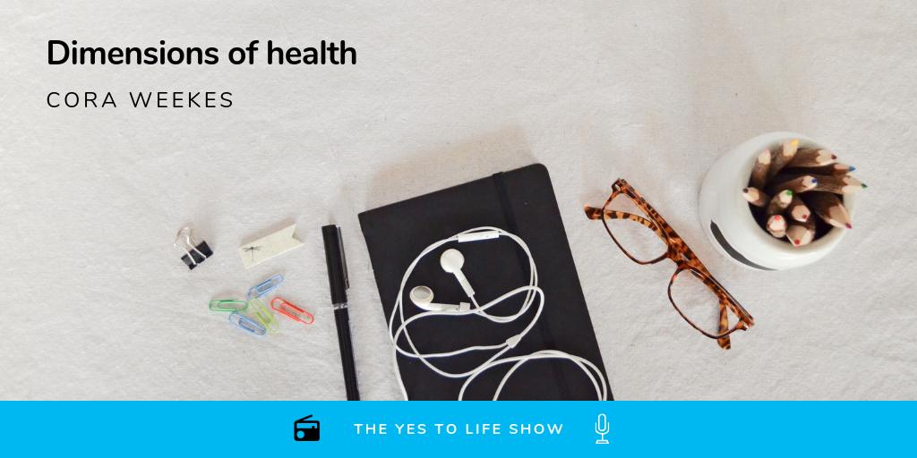 Dimensions of health - Nutritionist Cora Weekes has a personal interest in what it means to be  human - our relationship with ourself, others and our environment and its impact on health and wellbeing <a href="/yestolife/">Yes to Life</a> <a href="/ukhealthradio/">UK Health Radio™</a> 
⠀
👉 Tues 10am: bit.ly/yestolifeshow⠀⠀
