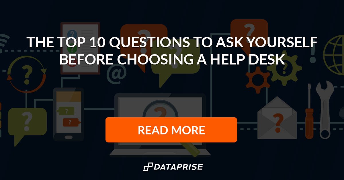 Dataprise On Twitter Looking For An Outsourced Helpdesk Read