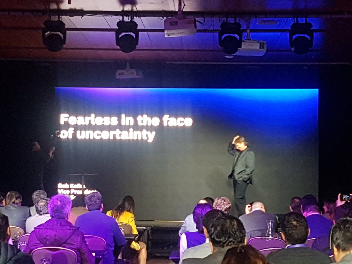 SecurityAdvisor's tweet photo. Bob Kalka, VP de IBM Security nos presentó la visión que la empresa tiene sobre ciberseguridad #ibmsecuritycl https://t.co/x7sq2xJwFr