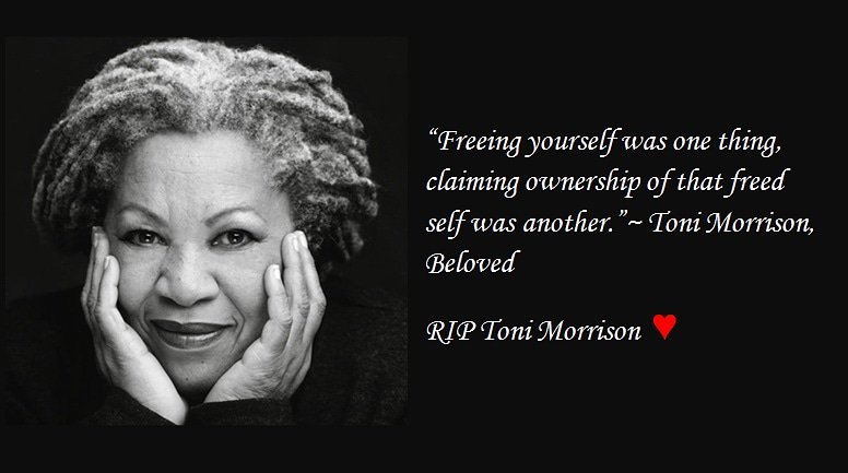 FieryBookBabe's tweet photo. #RIPToniMorrison
I saw this on @ShelbyKStewart #IG and this quote hit close to my heart. Such a sad few days. https://t.co/uXYXXbHsPF