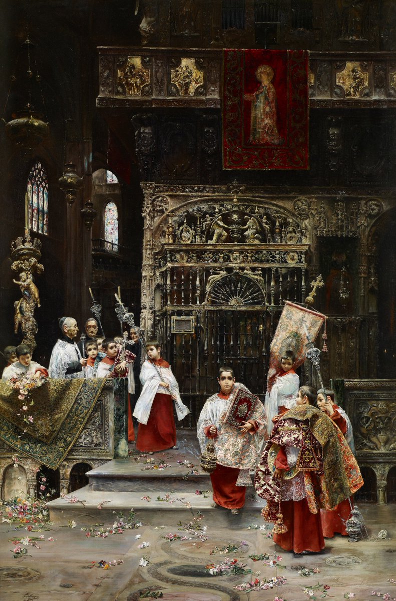  EL ROMANTICISMO ESPAÑOLJosé Gallegos y Arnosa: pintor y escultor español. Fue medalla de oro de la Exposición Internacional de Bellas Artes de Berlín, en 1891, acompañando a dicha medalla una moción del jurado internacional de la exposición.  http://dbe.rah.es/biografias/59201/jose-gallegos-arnosa