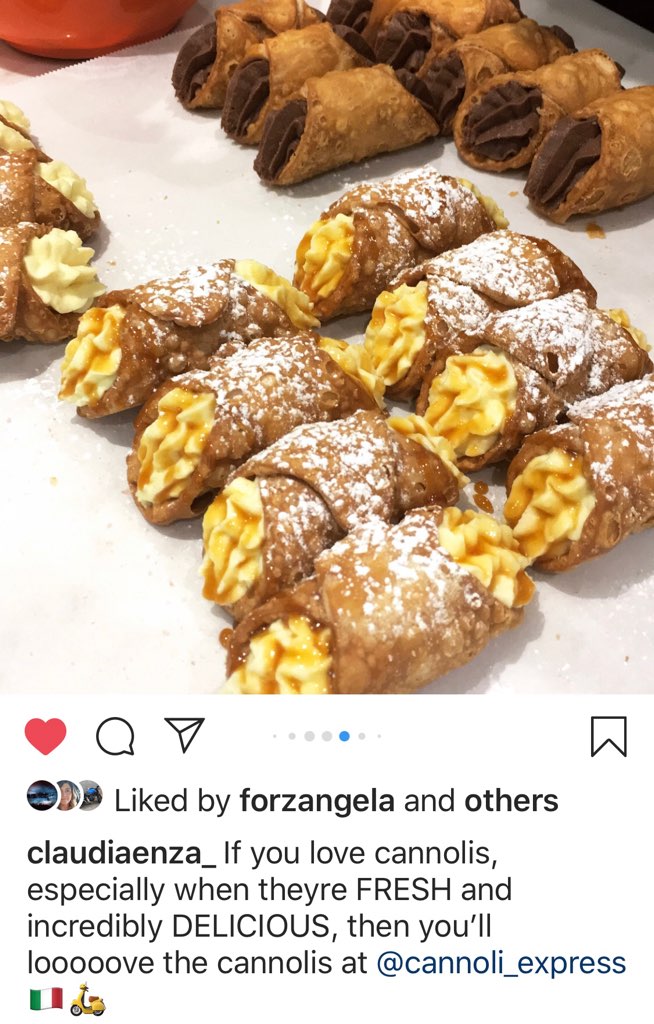 Check out the salted caramel cannoli and the rich chocolate cannoli, just some of out famous flavors.#chocolatecannoli,#saltedcaramelcannoli,#cannoli, check us out on facebook at Cannoli Express