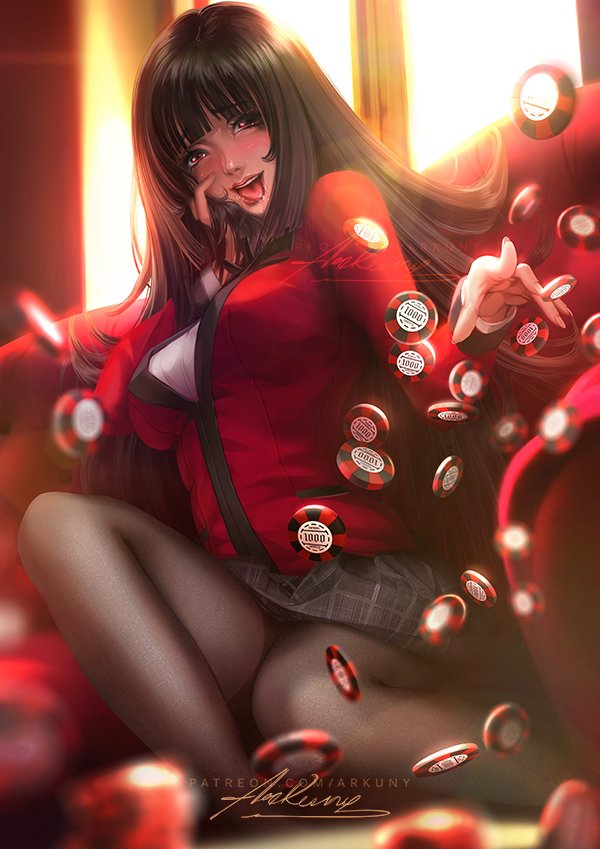 253. ALL IN!!!Yumeko Jabami - Kakegurui (Compulsive Gambler)(July) Term 31 ...