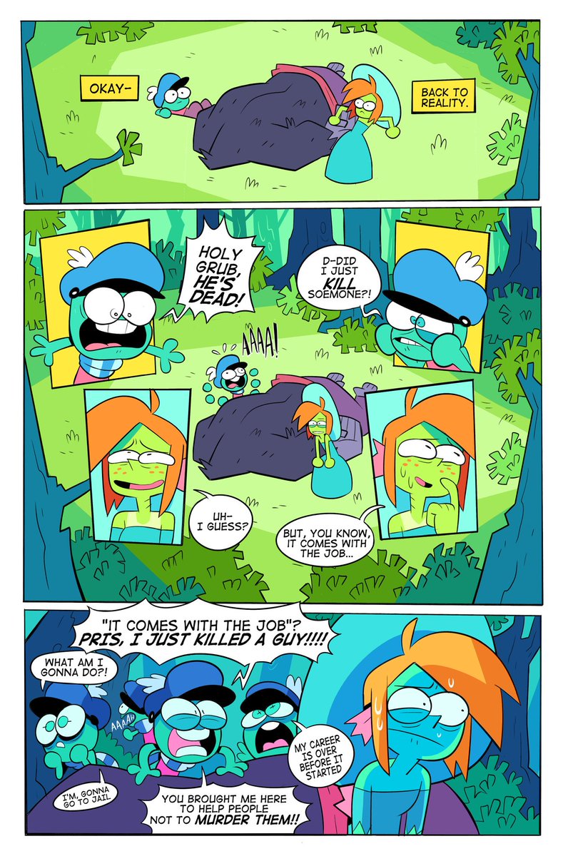 Alright, here we go! #HoppingGills #webcomic 