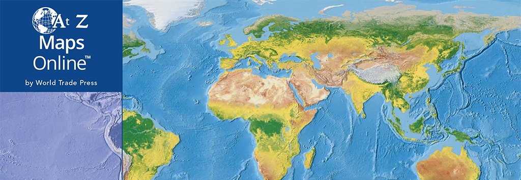 a heat map of the globe