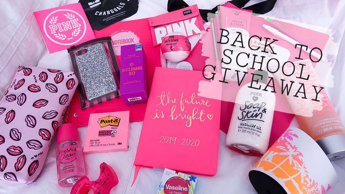 clairebdawe's tweet photo. Wooohooo part 5 of my back to school giveaway is now up! Go enter 💕 https://t.co/vGXzDfyh7P https://t.co/ASzpVxKQ2Q
