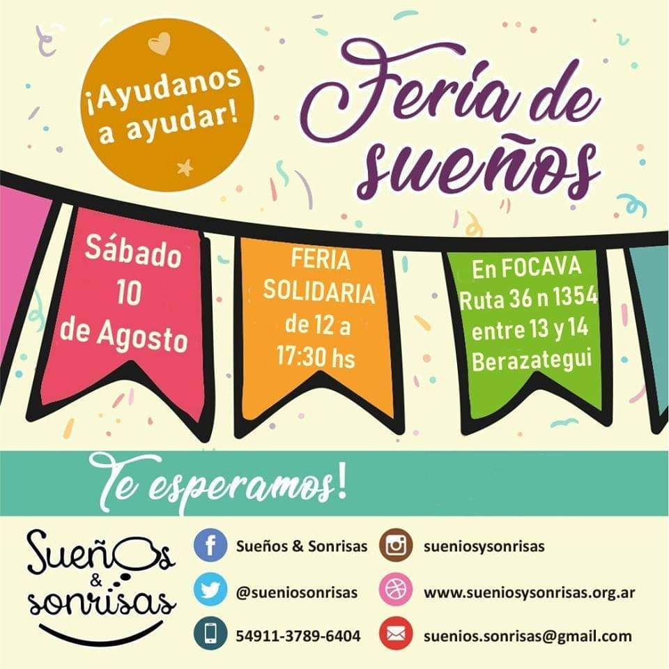 ValeriaSwoboda's tweet photo. Te esperamos éste sábado de 12 a 17:30hs en nuestra #feriasolidaria para recuadar fondos para la #campañahumanitaria al impenetrable.
-¿Dónde! en FOCAVA, Ruta 36 Nro 1354 entre 13 y 14 de Beazategui. Ropa nueva y usada, accesorios, artesanías, cosas ricas y caseras
#chacoexiste https://t.co/Q95m1aAv9z