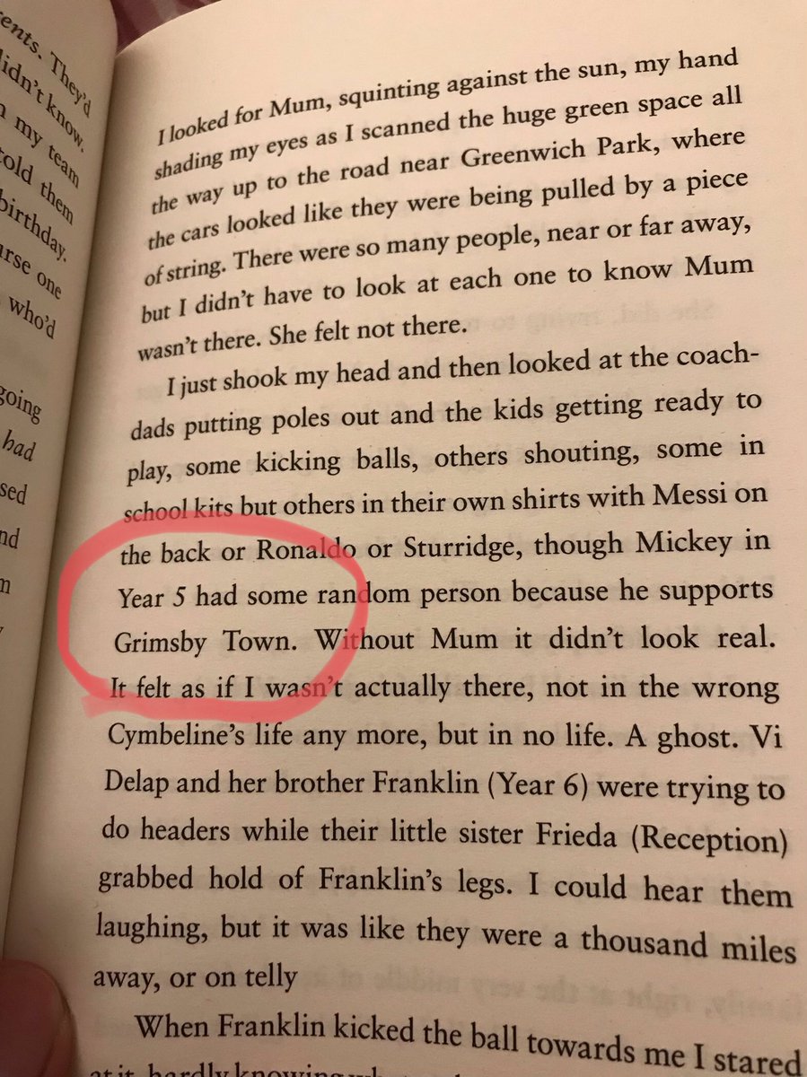 Mr_Mawer's tweet photo. Having a bit of a book phase as you can tell, but as well as the fact it mentions the greatest football team in the world, I can’t recommend reading this book enough - amazingly funny and amazingly emotional, perfect for UKS2 or a bored teacher on his holidays #boyunderwater https://t.co/i6LgdUWmjd