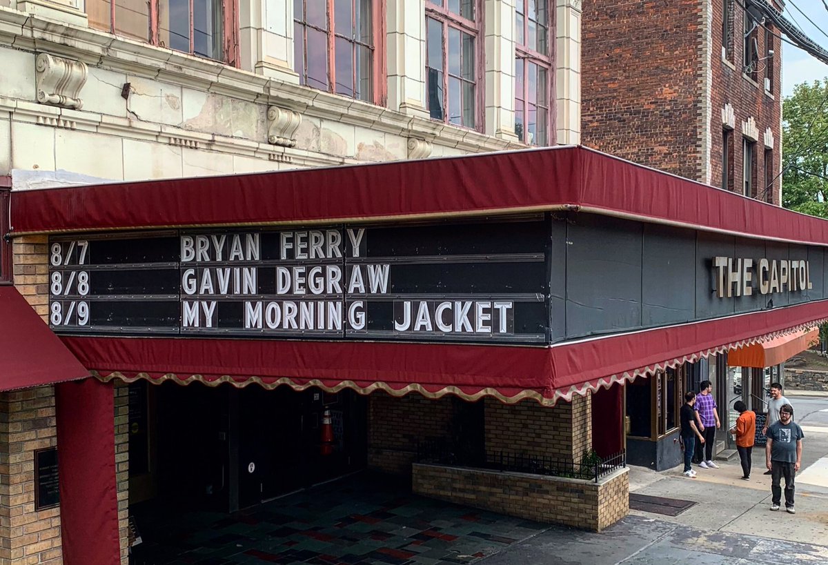 capitoltheatre's tweet photo. Who else is excited for these upcoming shows at The Cap? @bryanferry @GavinDeGraw @mymorningjacket https://t.co/qLLzBpj2dd