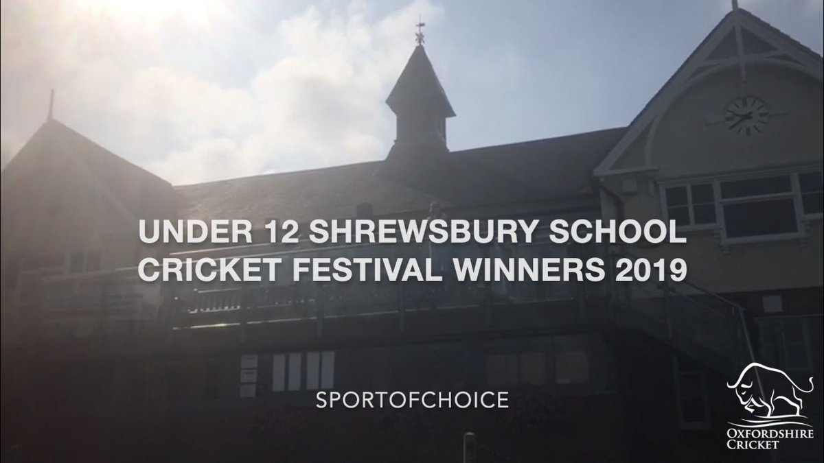 Oxoncb's tweet photo. Relive the action as Oxfordshire U12s won the Shrewsbury School Cricket Festival 2019 #cricket #memories #summer #2019 #oxfordshire @ShrsFest 
https://t.co/rEJlYc2vJE https://t.co/cSY9EnkGhS