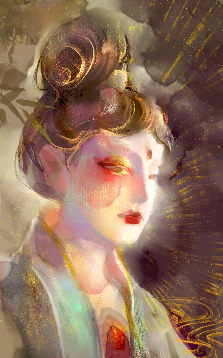 OisinC's tweet photo. Today’s digital painting practice  ,using Chinese traditional painting skills .
*sign * really exhausted 😩 

#digitalpainting #painting #art #illustration https://t.co/OrQ6jwRiUL