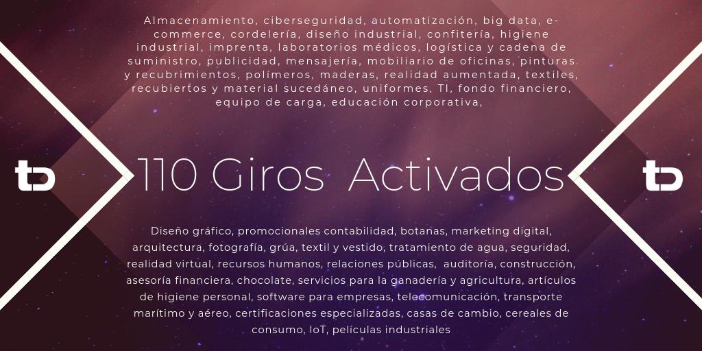 TopDealPartner's tweet image. Socio tu empresa es importante y queremos seguir creciendo para ti, llegamos a 110 giros de #negocio de diversos sectores para seguir construyendo el sistema de negocios de las #mipymes.  Los invitamos a registrar sus empresas en topdealpartner.com #emprendimiento