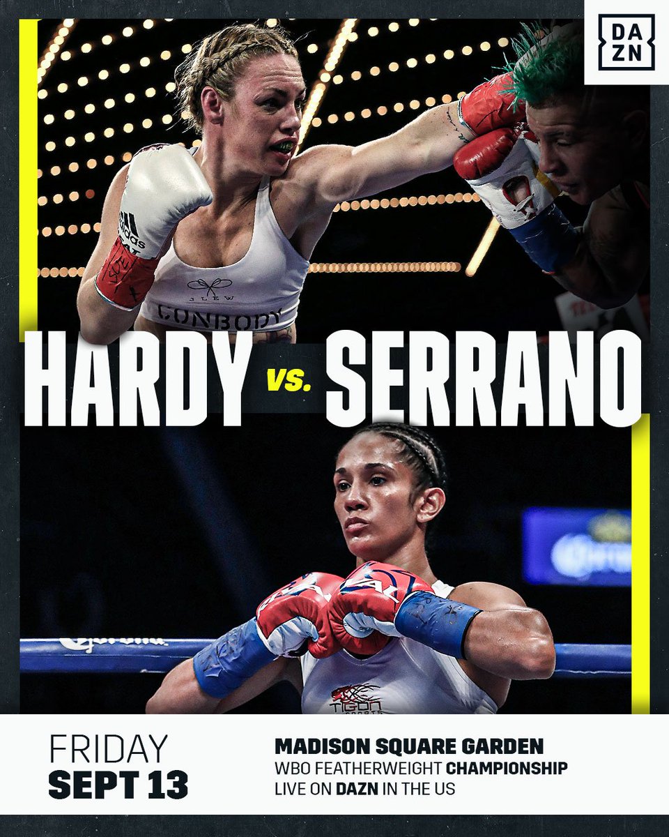 Dazn Boxing Two Of Nyc S Best Go At It On September 13th Heatherhardybox Serranosisters Dazn Boxing Two Of Nyc S Best Go At It On September 13th Heatherhardybox Serranosisters