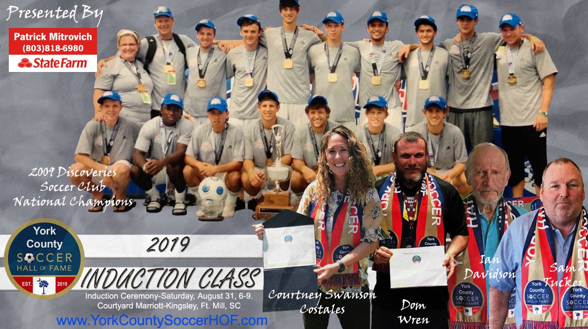 York County (SC) Soccer Hall of Fame tweet media