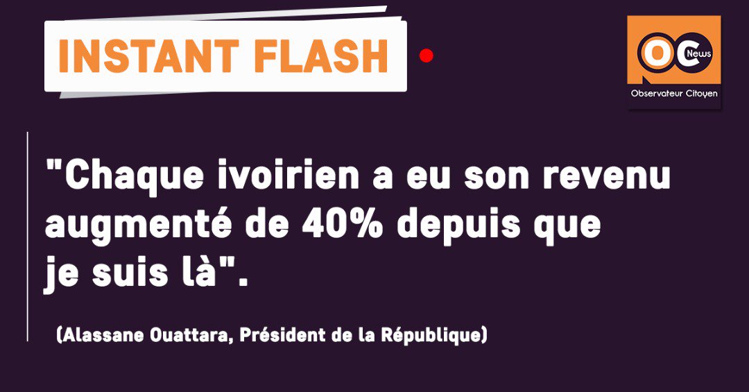 ObservateurCIV's tweet photo. #InstantFlash
#CIV225
Cc: @AOuattara_PRCI 
@Gouvci https://t.co/8YejmcdsPr