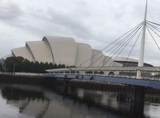accesseasyengli's tweet photo. Keynote addresses are in the #Armidillo. Someone suggested it has a bit of a look of the Sydney Opera House. What do you think? #Future4All https://t.co/hStdLlqRQ4