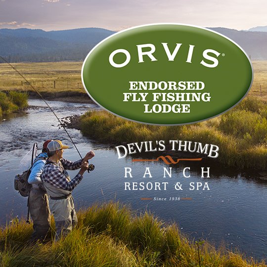 DevilsThumbRnch's tweet photo. #DevilsThumbRanch has been recognized as an #Orvis Endorsed #Lodge. We're proud to be associated with a #brand committed to bringing the richest #quality #experience to our #angler guests. Learn more about our #flyfishing program: https://t.co/5IH3XnEL1B https://t.co/kow01s2FAD