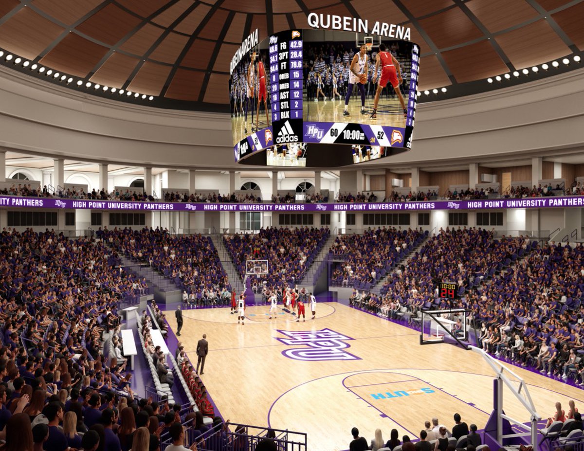JoshMasseyx's tweet photo. Blessed to receive an offer from High Point University! #gopanthers💜 https://t.co/6fXW3lhrN5