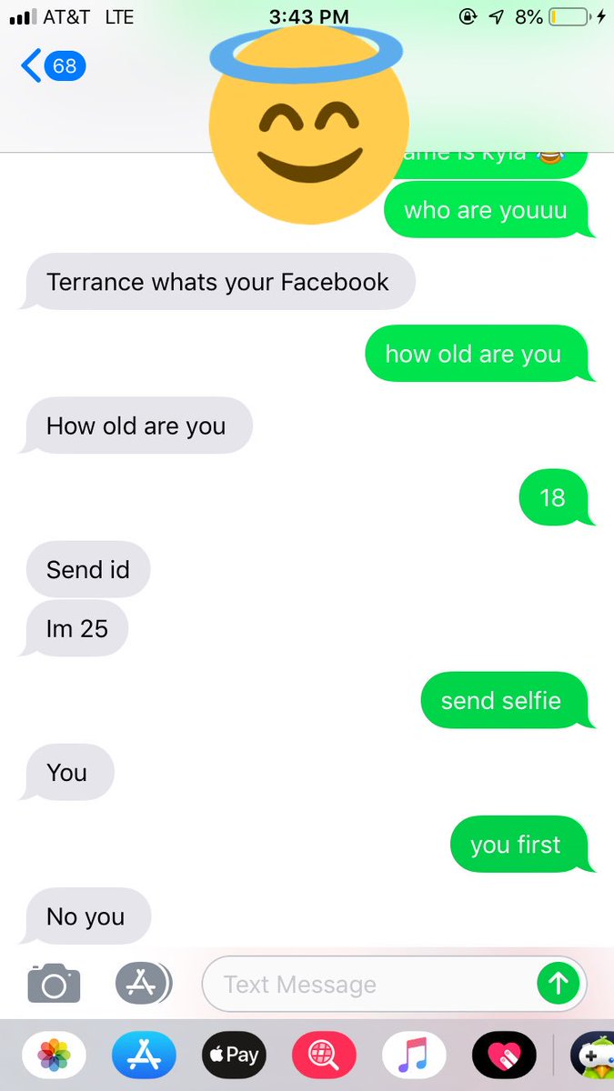kylaaa_williams's tweet photo. i texted my number neighbor.. and his gf texted me 😂😂😂😂😂😂 YALL i’m laughing https://t.co/dDWtRrS5o1