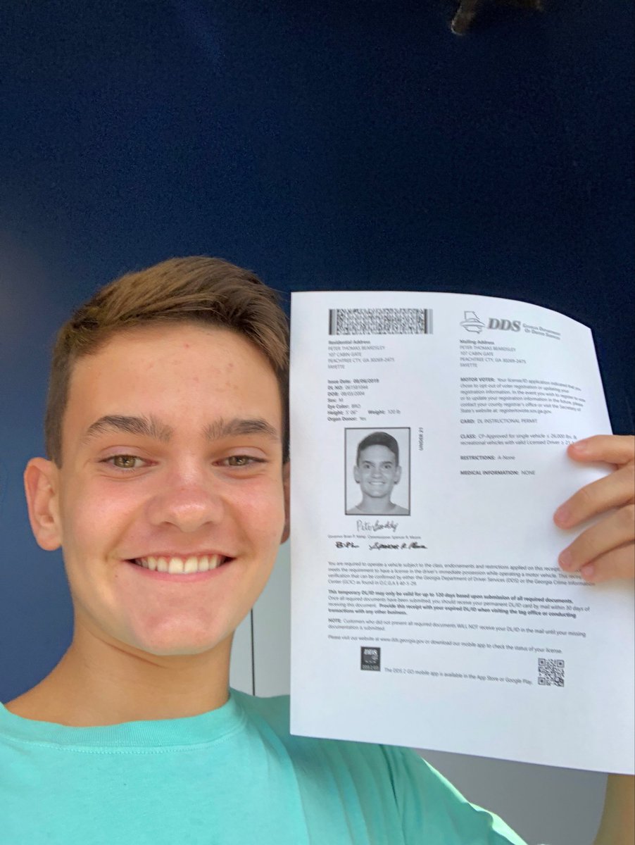 ⁦<a href="/PeterBeardsley4/">Peter Beardsley</a>⁩ is now legally allowed to operate a motor vehicle on public roads, with an adult driver. Consider yourselves warned!!