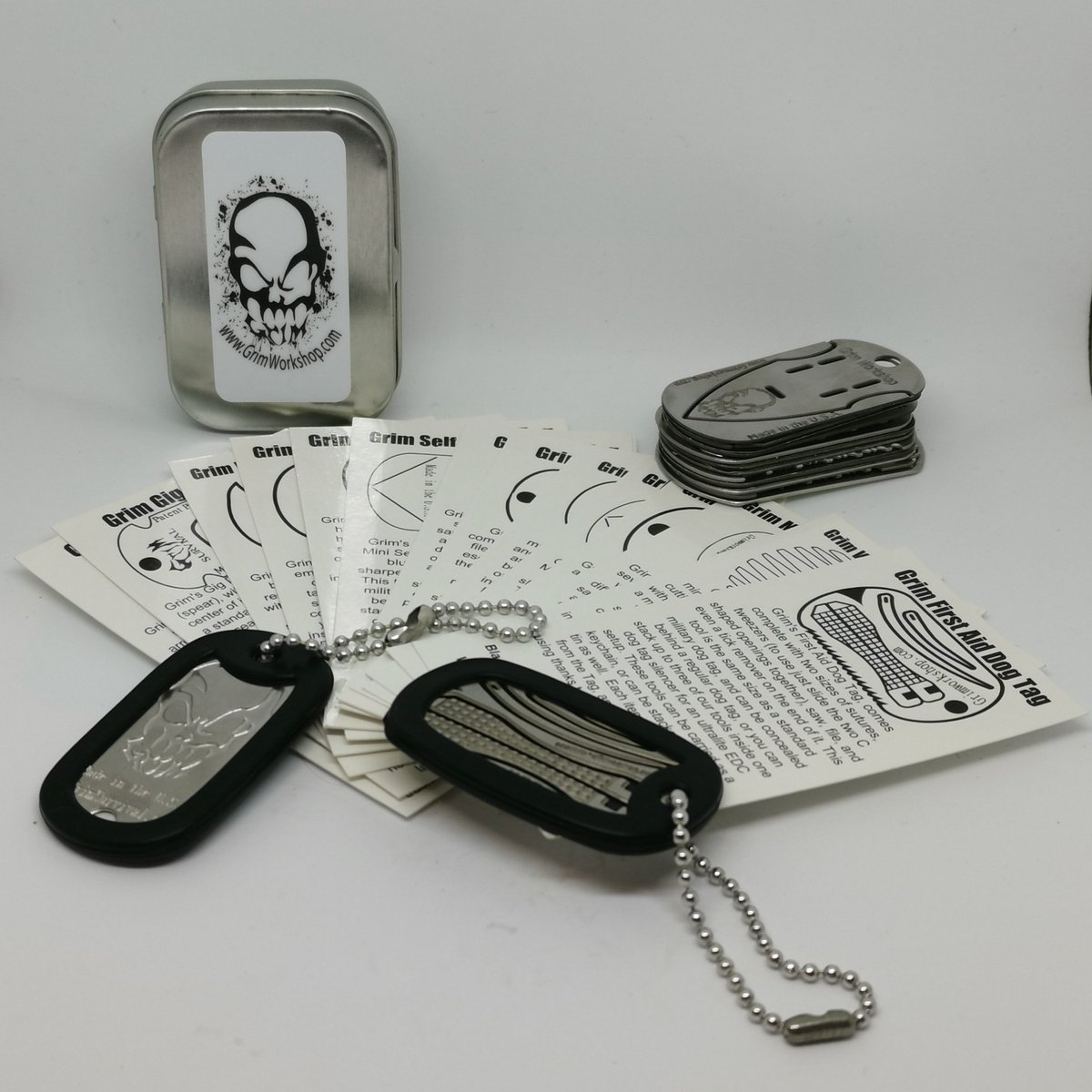 anthonywood58's tweet photo. These @grimsurvival0 #dogtag #survival #tags are simply put... THE BEST I'VE EVER USED!! I love them, they are usable and not only that, they are reusable thanks to the unique storage system that #GrimWorkshop use.
https://t.co/fvAtCfYSsB https://t.co/ALQwvxZbPD